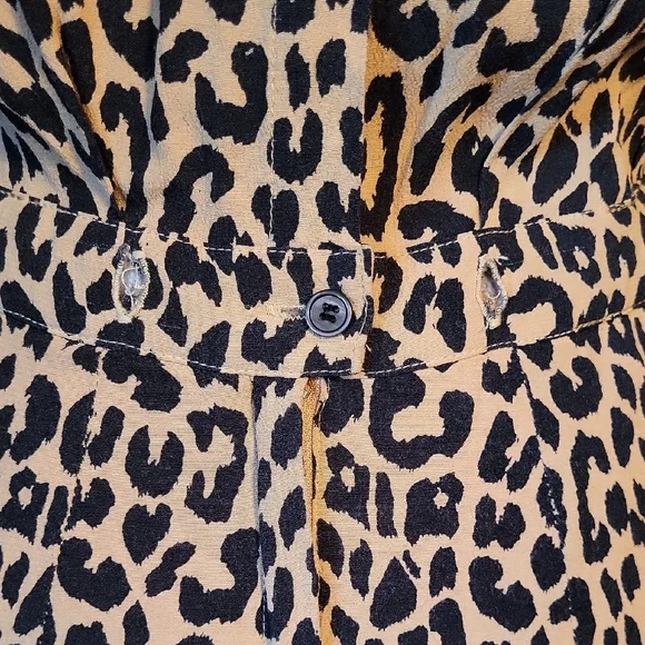 Ganni Animal Print Mini Dress - Picture 5 of 8